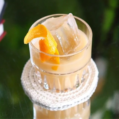 Coconut Rum Old Fashioned