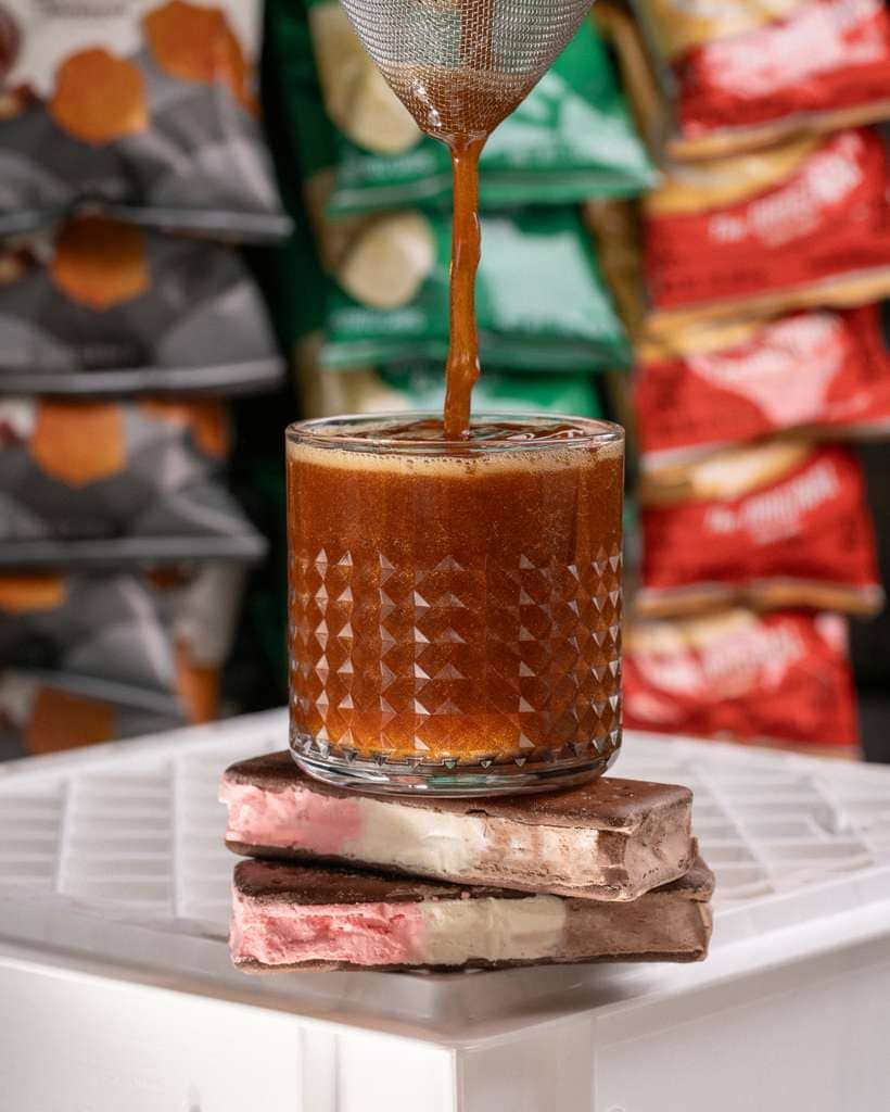 Lavender & Espresso cocktail