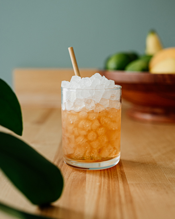 Elote ‘n’ Oil cocktail