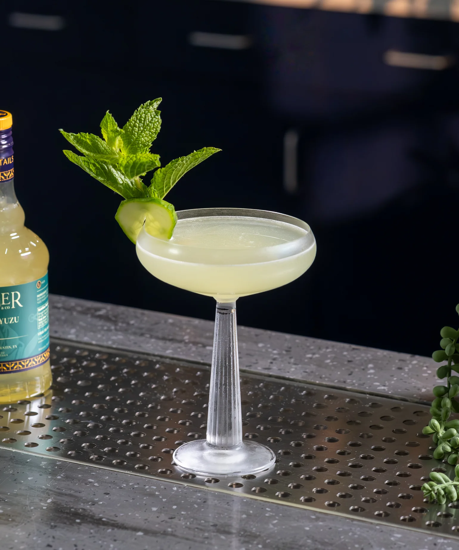 Minted Kyuri cocktail