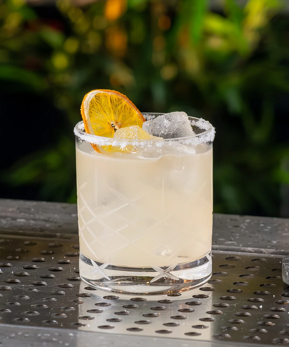 Yuzu Margarita cocktail